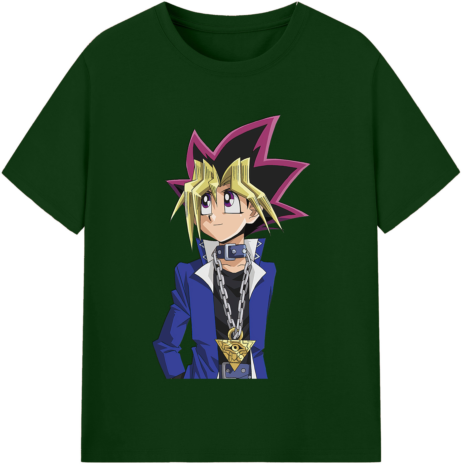 （画像用） 遊☆戯☆王 Yu-Gi-Oh! 綿100％半袖Tシャツ（フロントプリント）